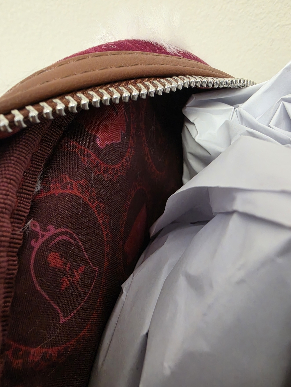 Loungefly Disney Winter Belle Cosplay Beauty and the Beast Backpack - Picture 8 of 10